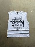 2000s Stussy Chopped Graphic Tee (LARGE)