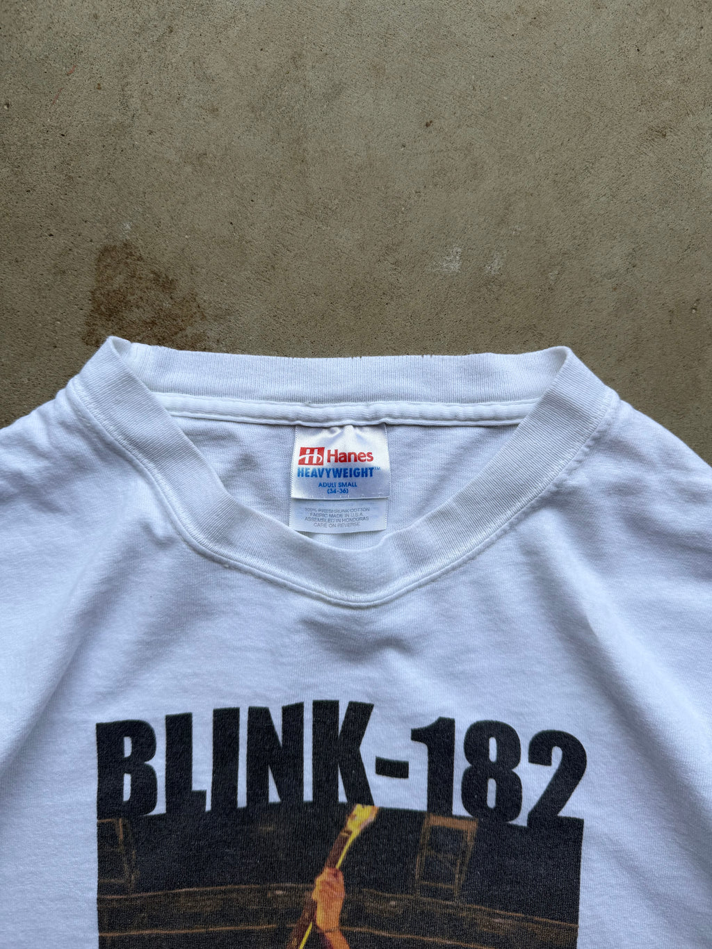 2001 Blink-182 Tour Band Tee (SMALL)