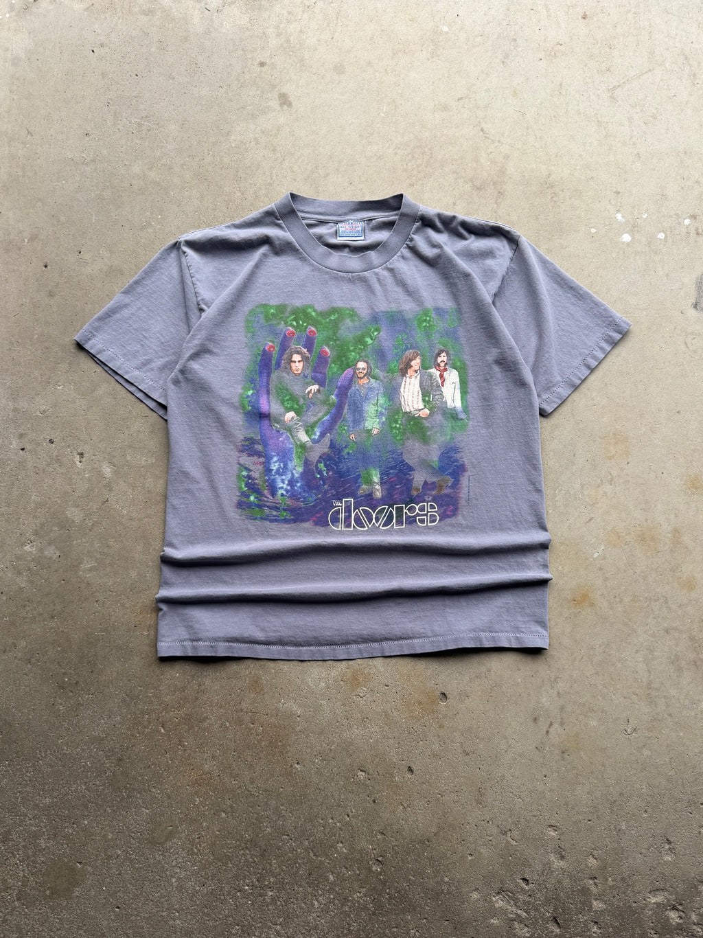 1999 Faded The Doors Band Tee (LARGE)