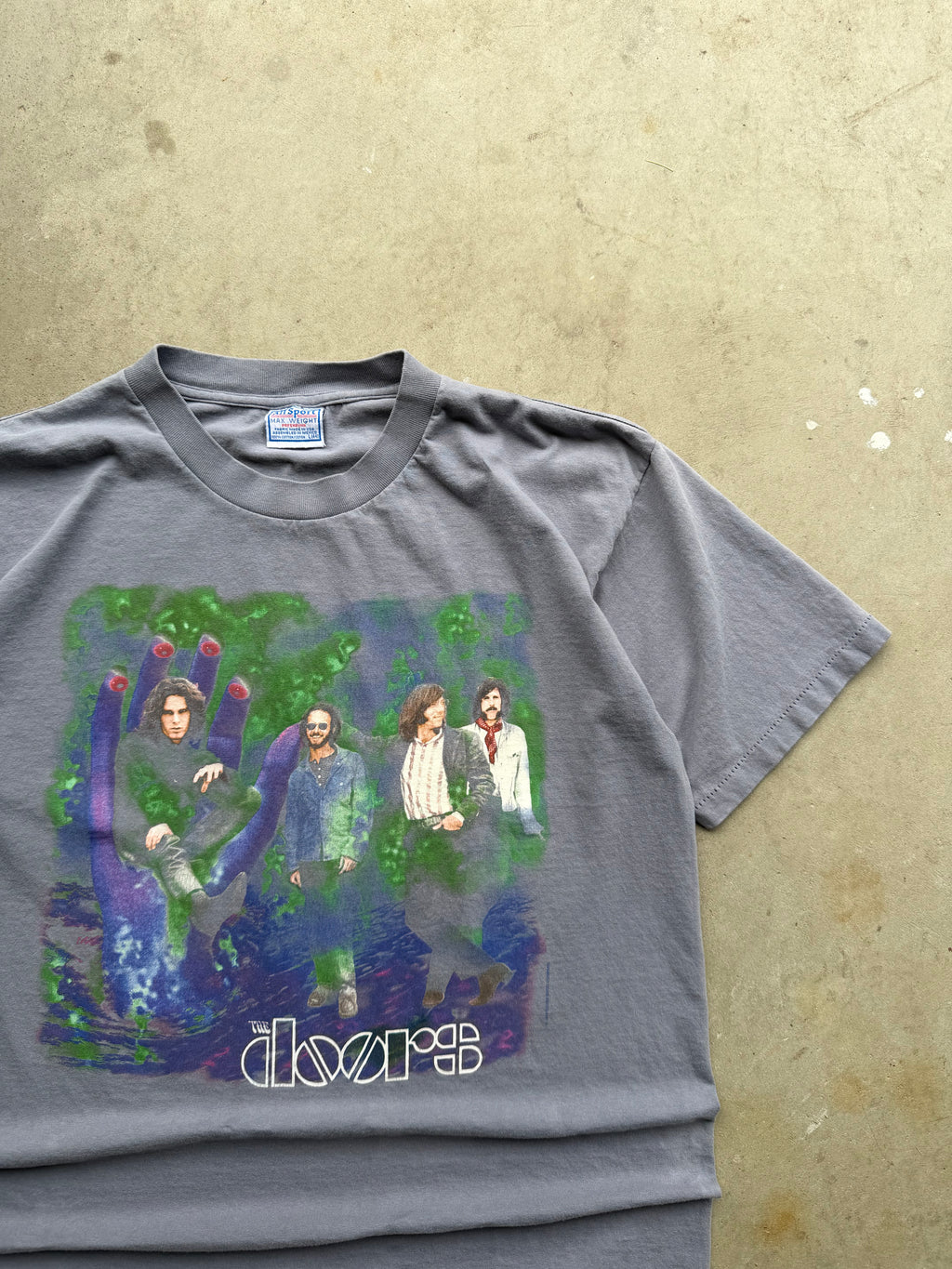 1999 Faded The Doors Band Tee (LARGE)
