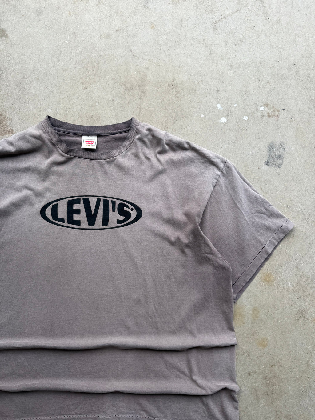 90s Faded Levis Logo Promo Tee (XLARGE)