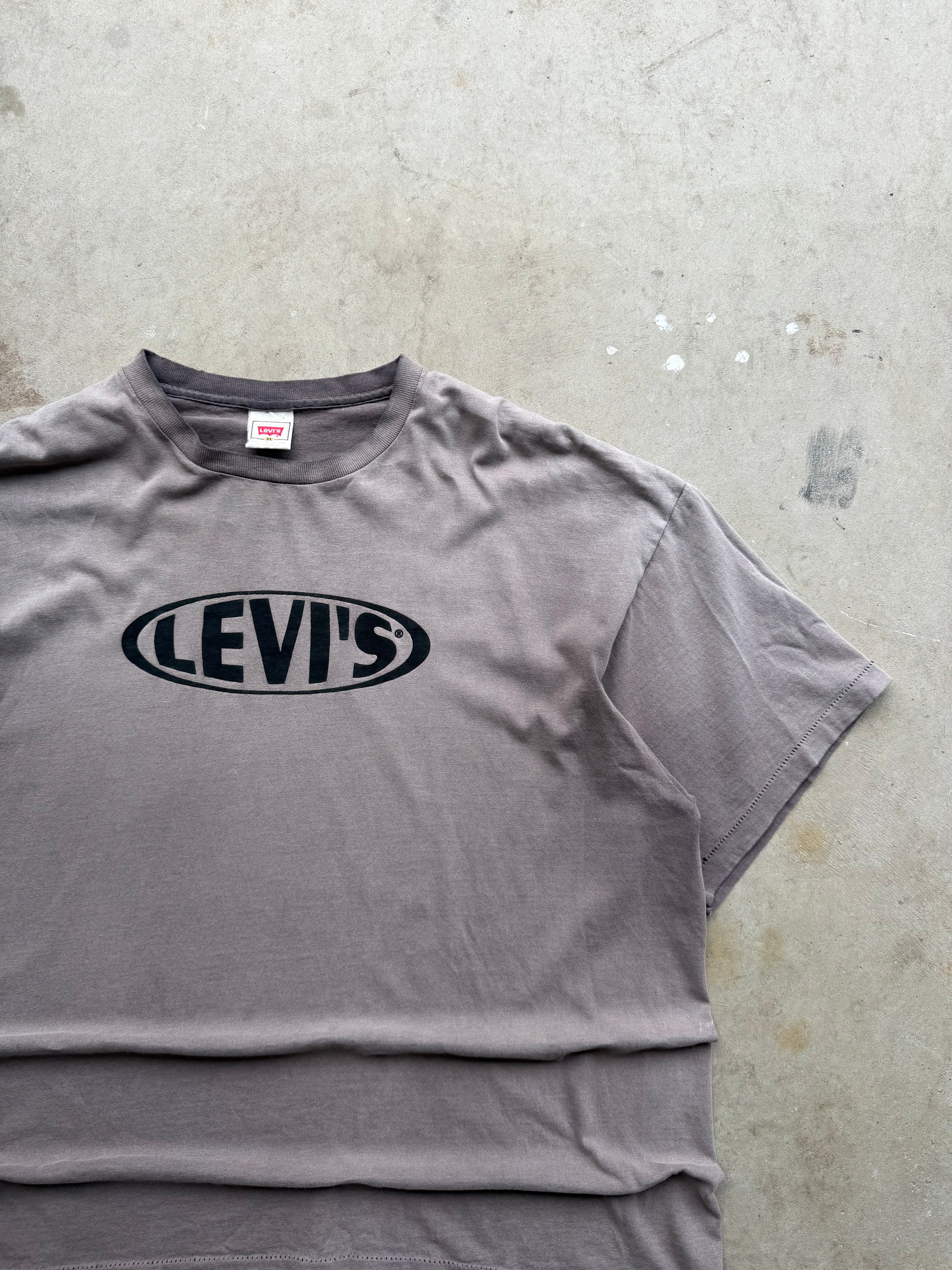90s Faded Levis Logo Promo Tee (XLARGE)