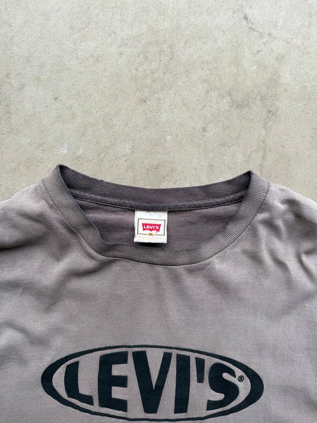 90s Faded Levis Logo Promo Tee (XLARGE)