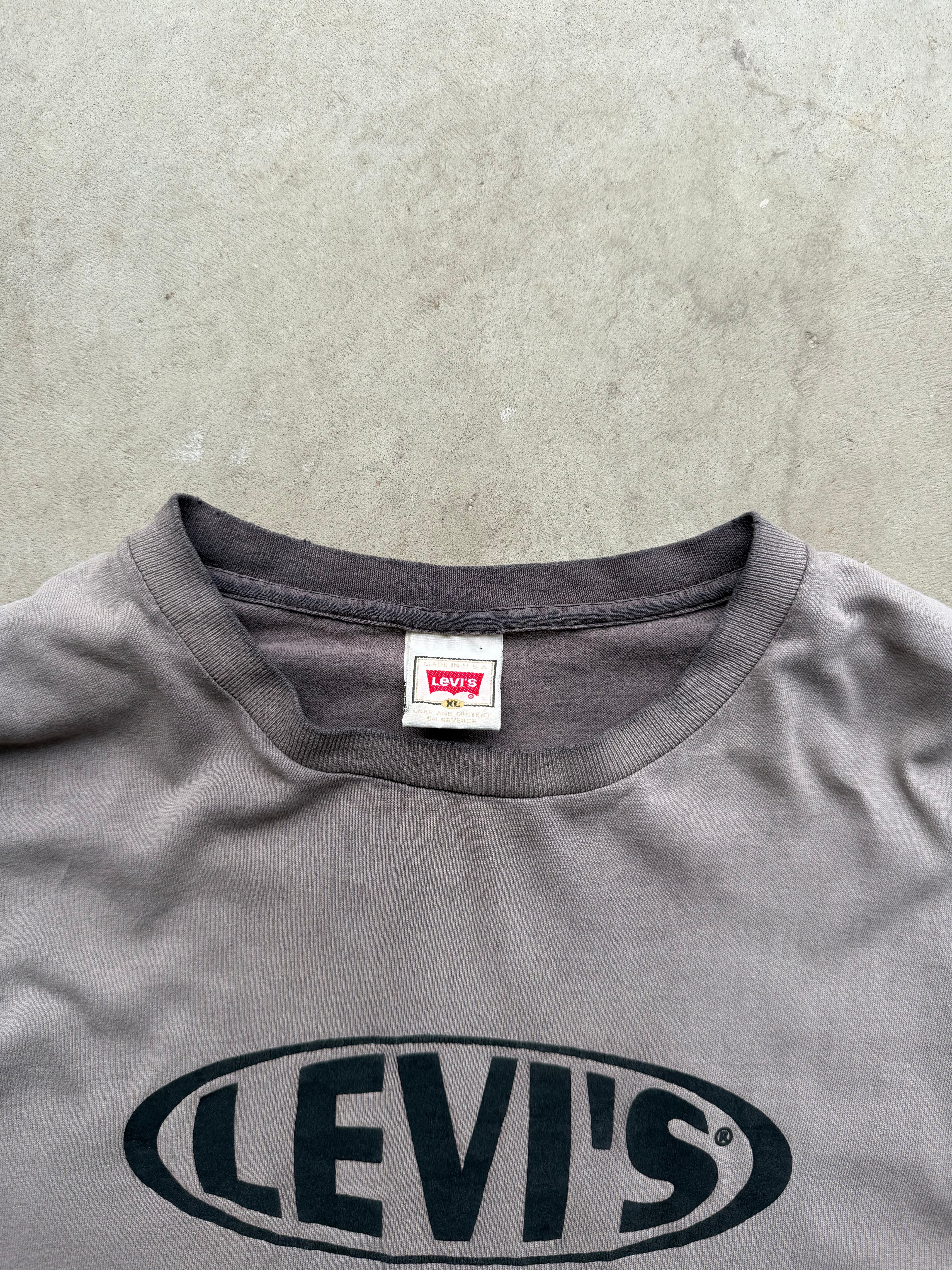 90s Faded Levis Logo Promo Tee (XLARGE)