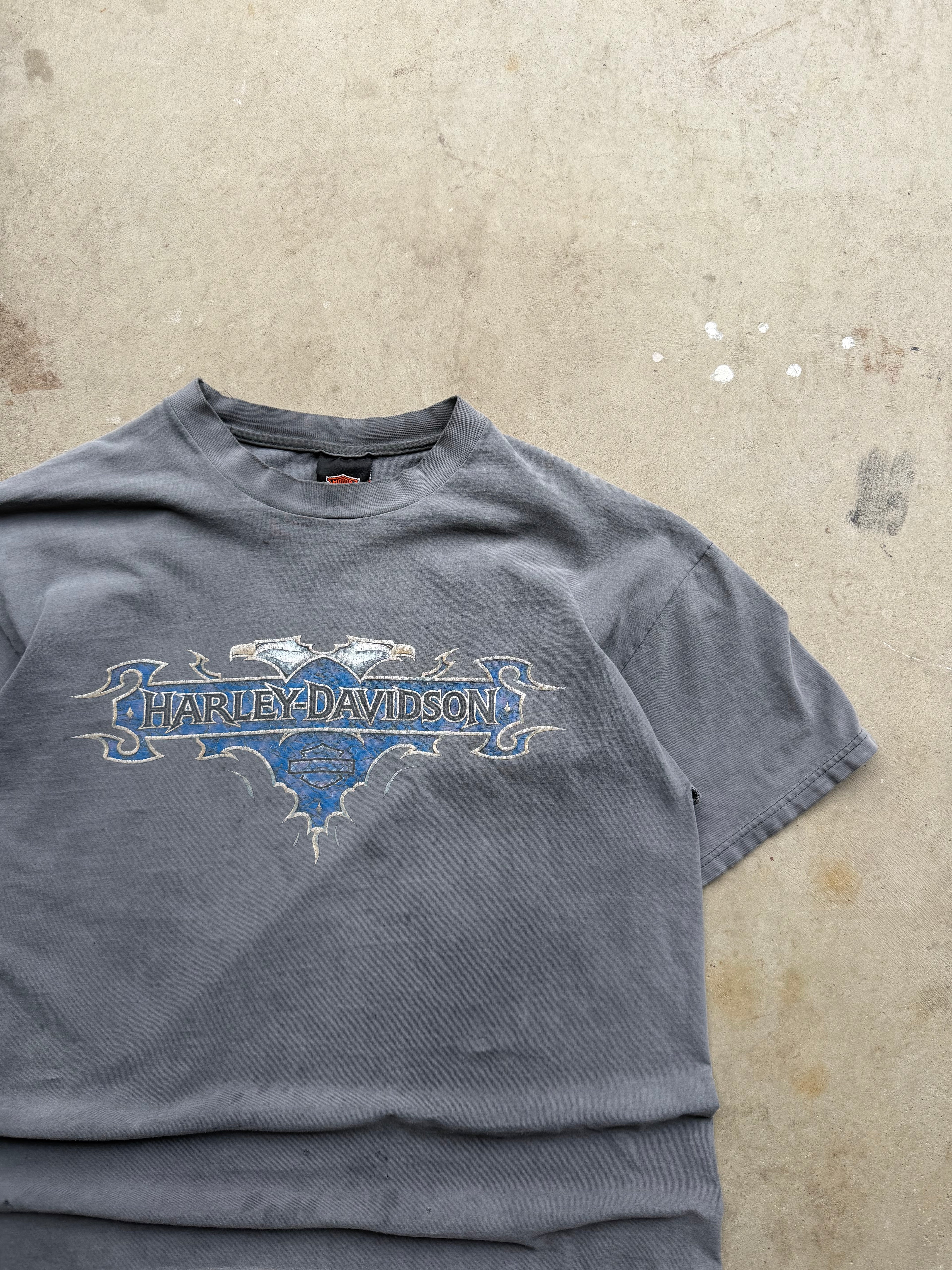 90s Faded Harley Davidson 'Double Eagle' Tee (LARGE)