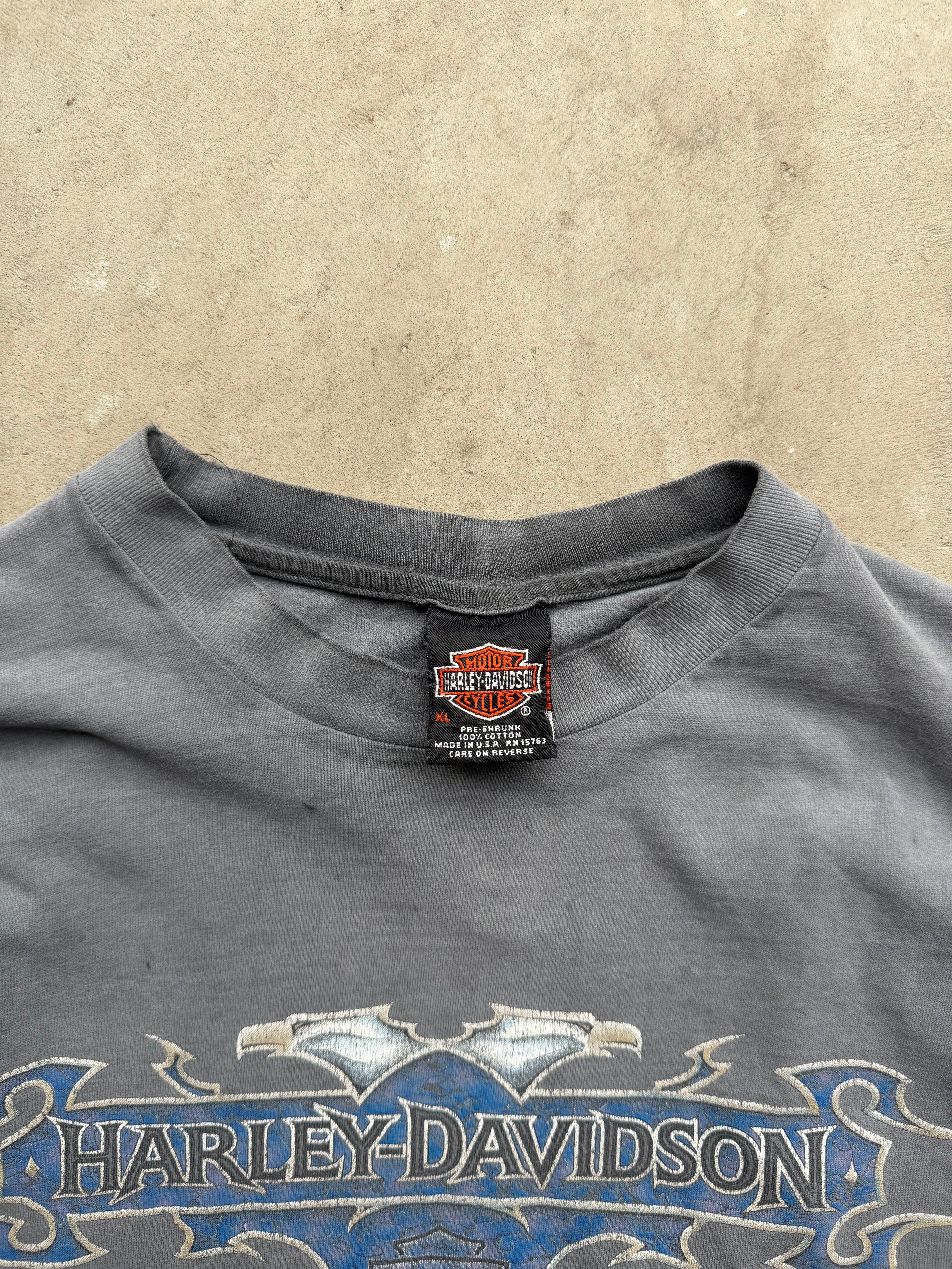90s Faded Harley Davidson 'Double Eagle' Tee (LARGE)