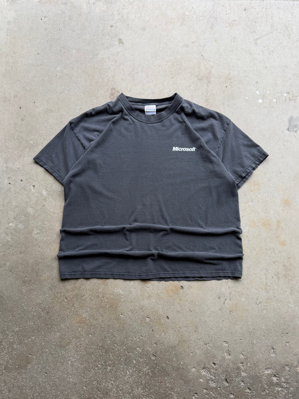 00s Faded Microsoft Promo Tee (XLARGE)