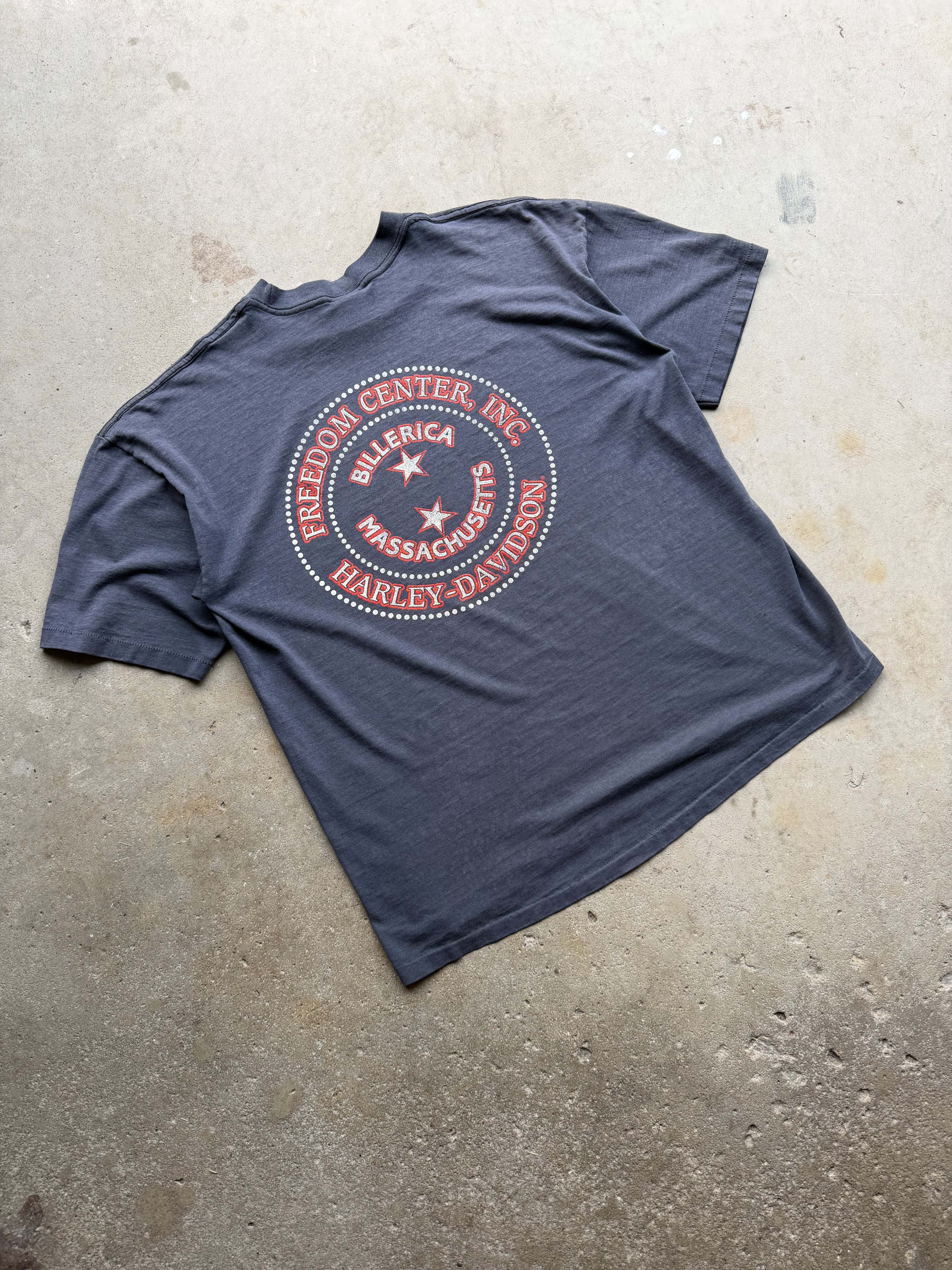 1988 Faded Harley Davidson Gargoyle Tee (XLARGE)