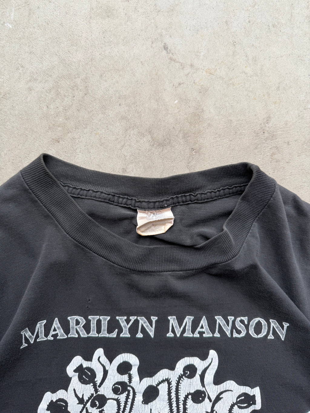 90s Faded Marilyn Manson The End Band Tee (LARGE)