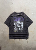 00s Faded and Distressed Misfits Band Tee (XLARGE)