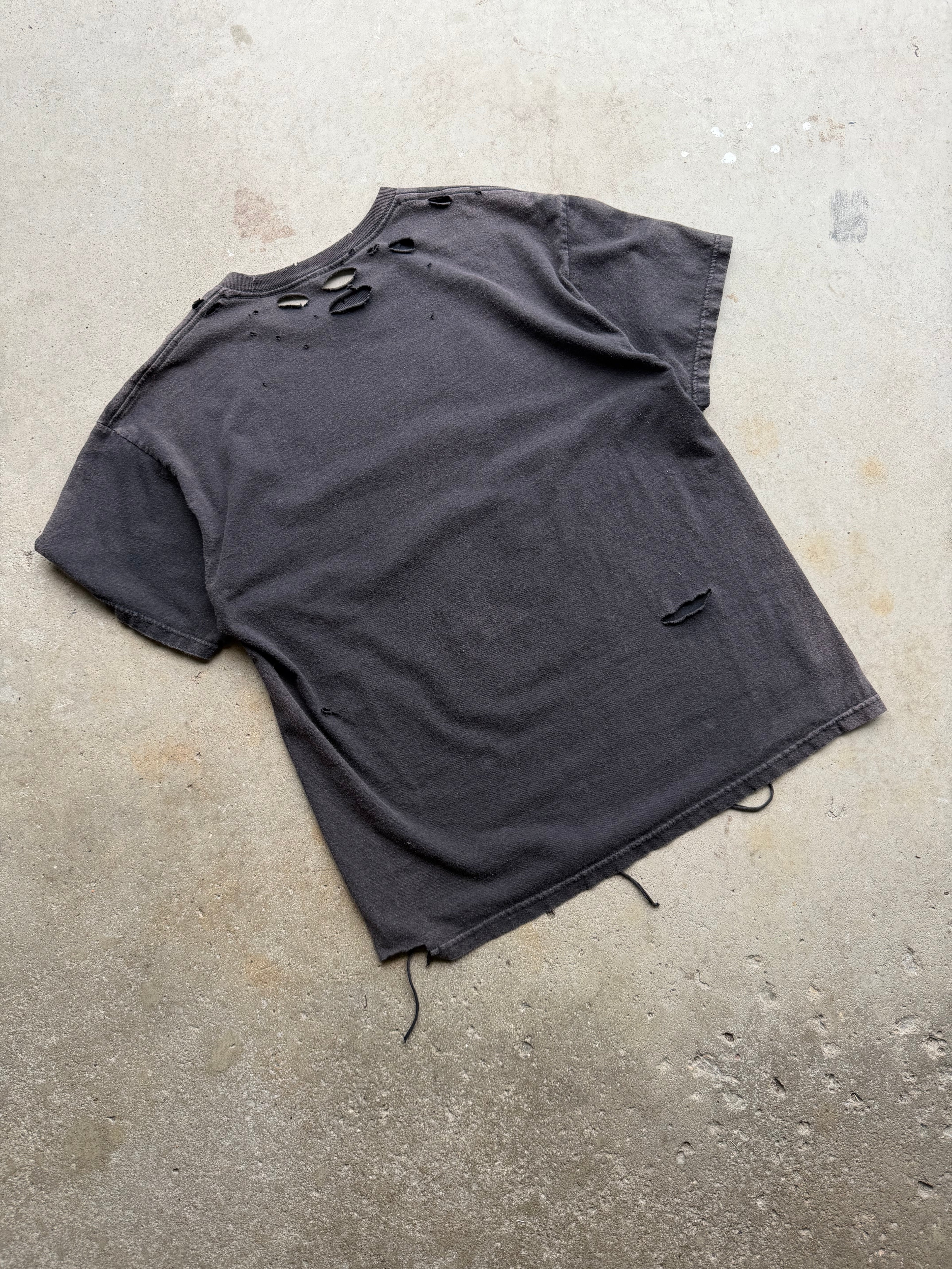 00s Faded and Distressed Misfits Band Tee (XLARGE)