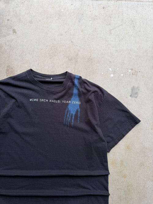 00s Nine Inch Nails Year Zero Band Tee (XLARGE)