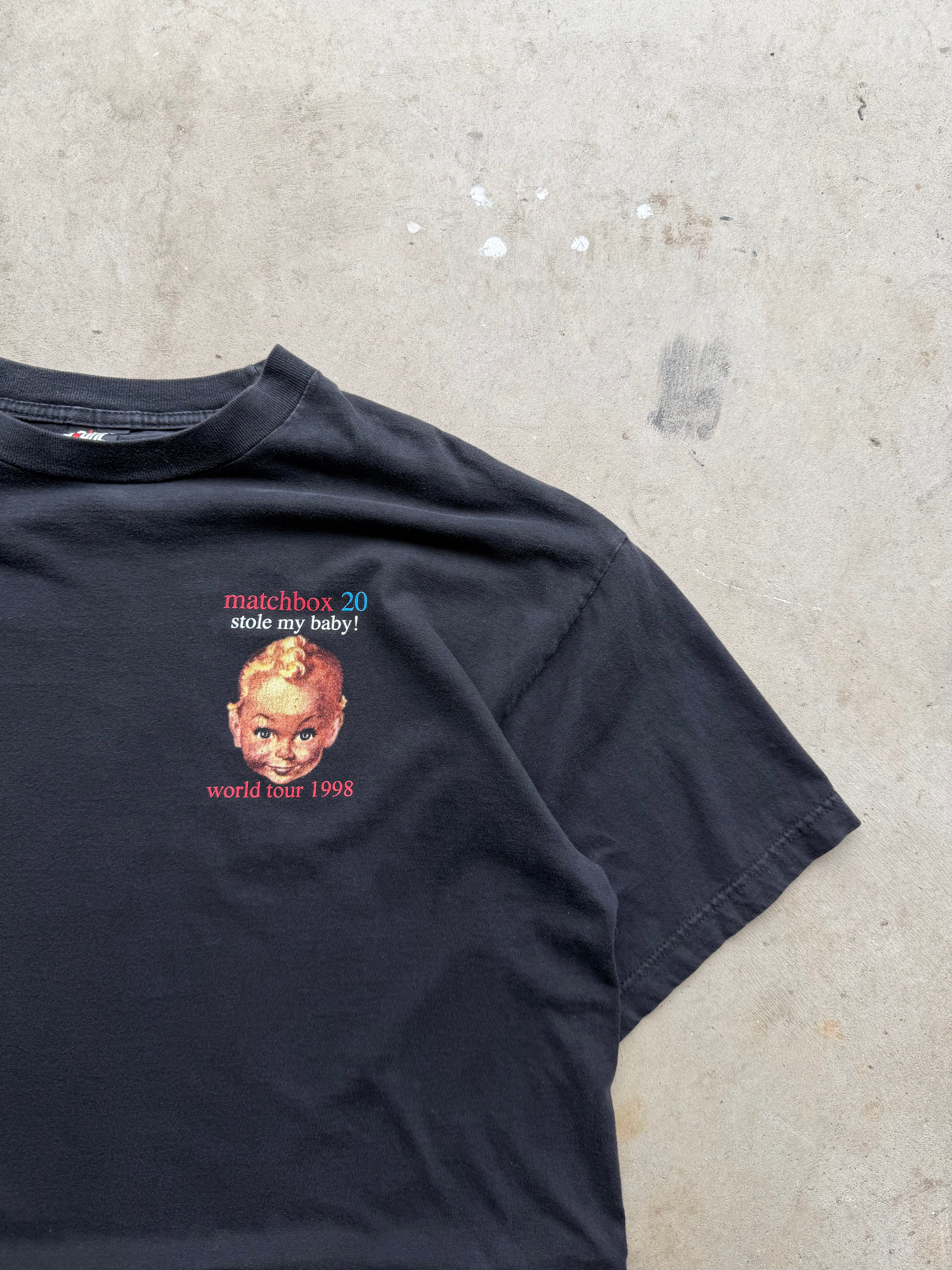 1998 Matchbox 20 Stole my Baby Tour Tee (XLARGE)