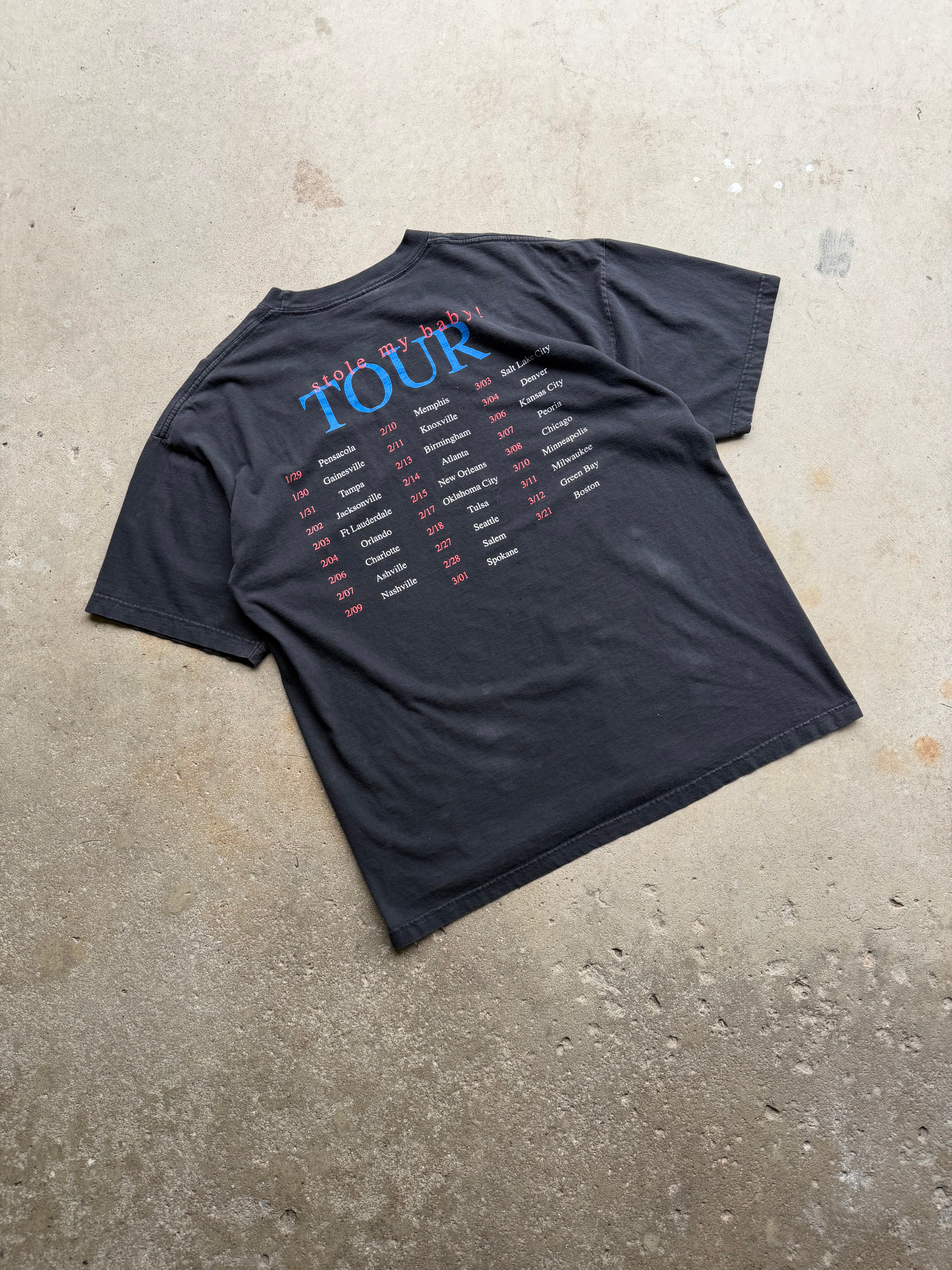 1998 Matchbox 20 Stole my Baby Tour Tee (XLARGE)