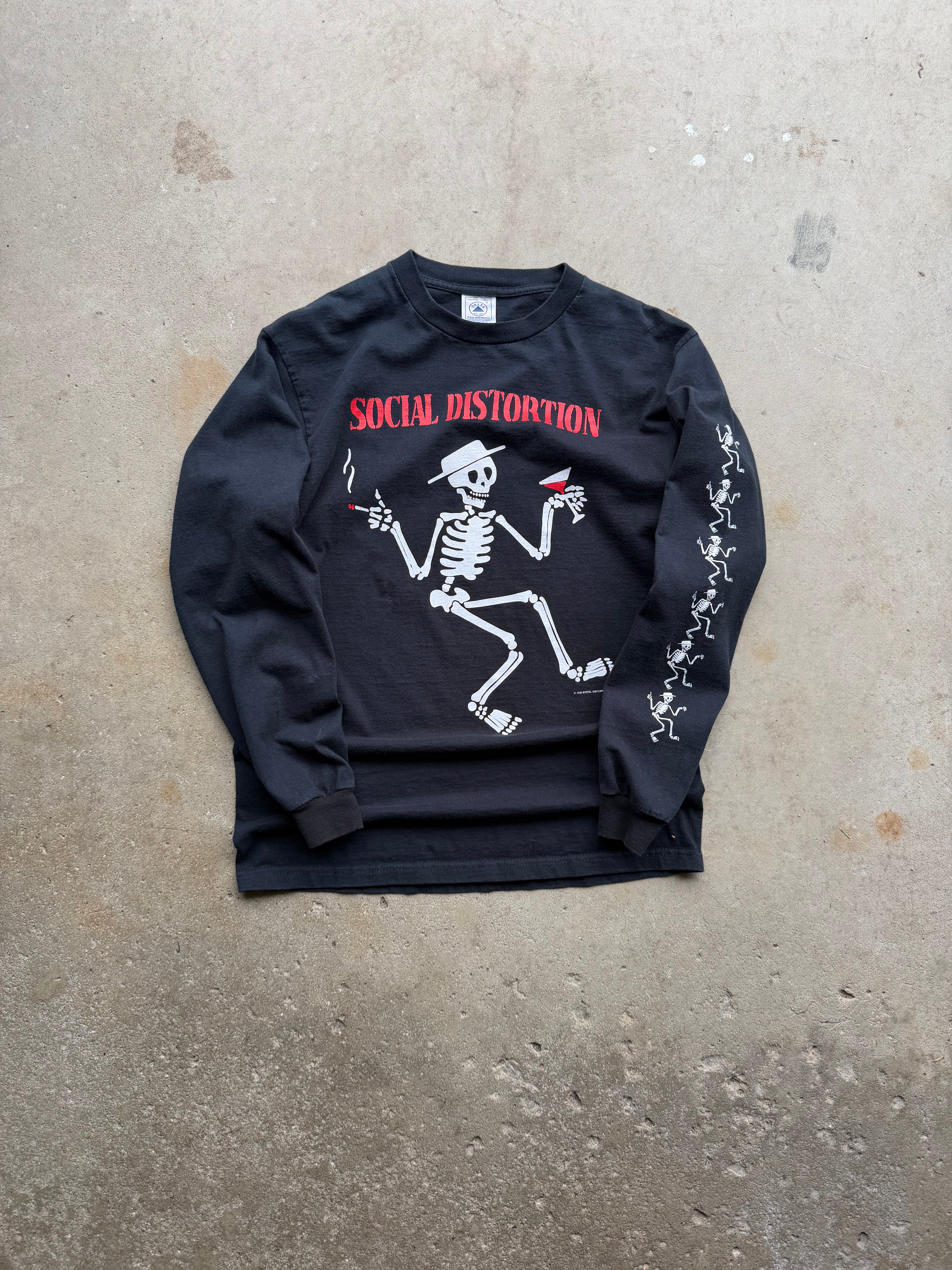 1996 Social Distortion Long Sleeve Band Tee (MEDIUM)