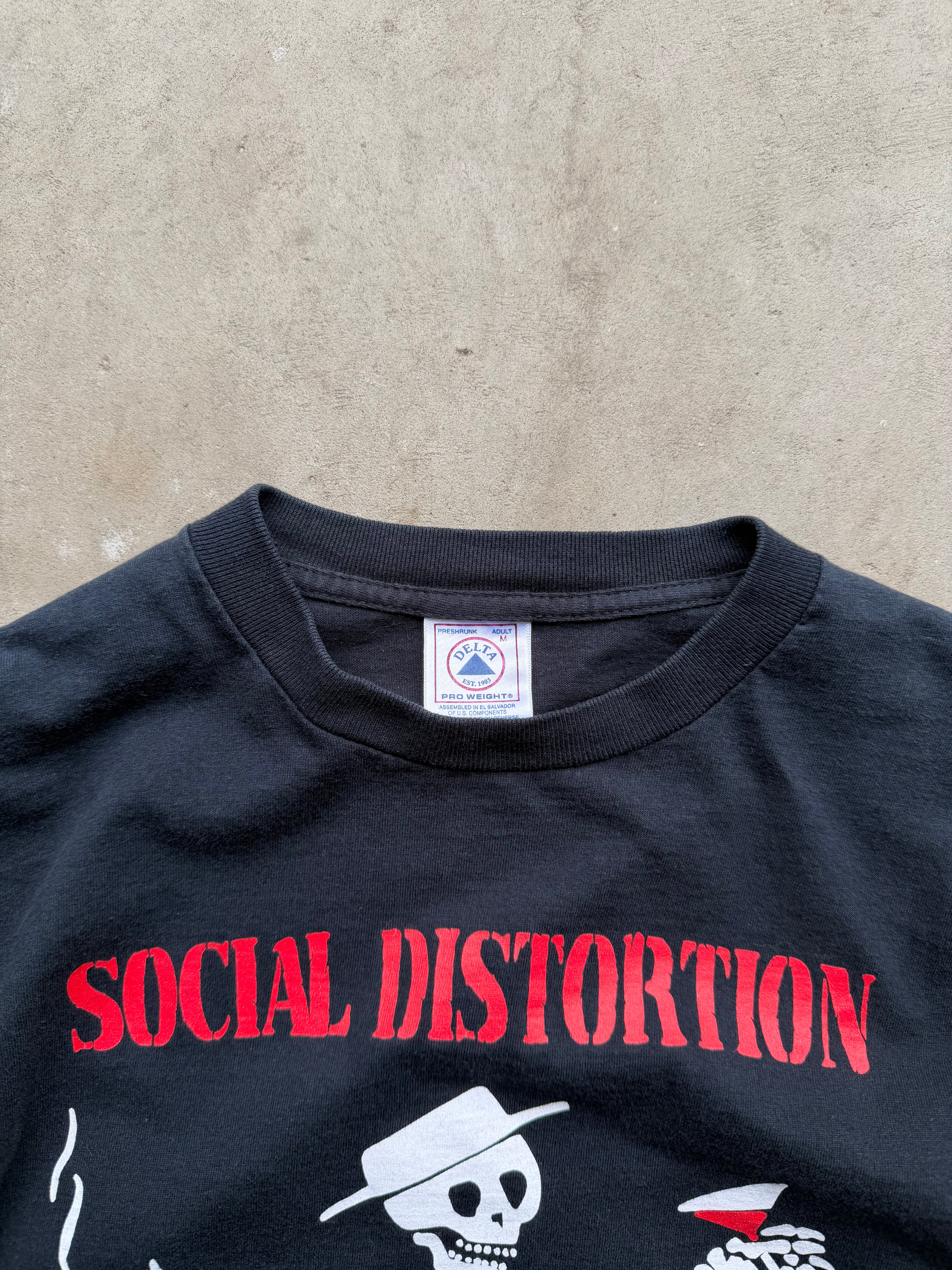 1996 Social Distortion Long Sleeve Band Tee (MEDIUM)