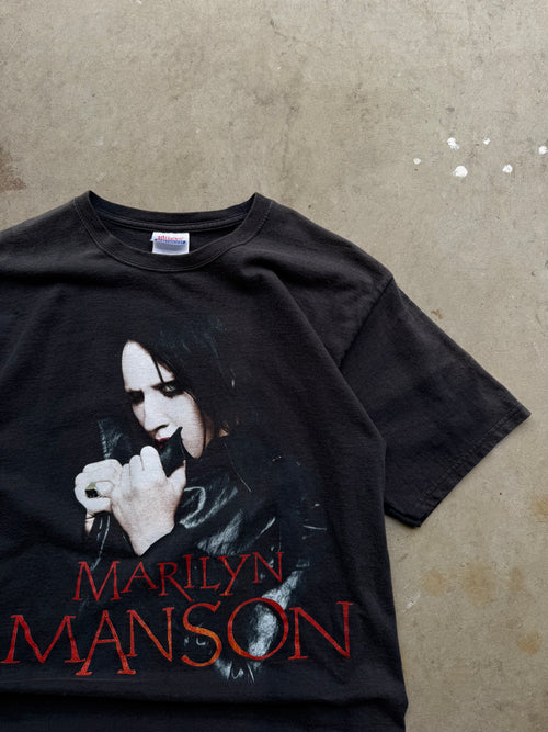 00s Faded Marilyn Manson Band Tee (MEDIUM)
